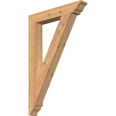 Traditional Traditional Smooth Bracket, Western Red Cedar, 3 1/2W X 24D X 36H